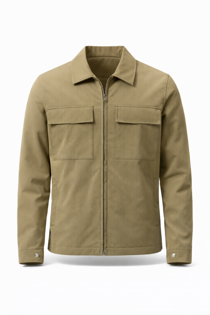 AW26 Sand Utility Jacket